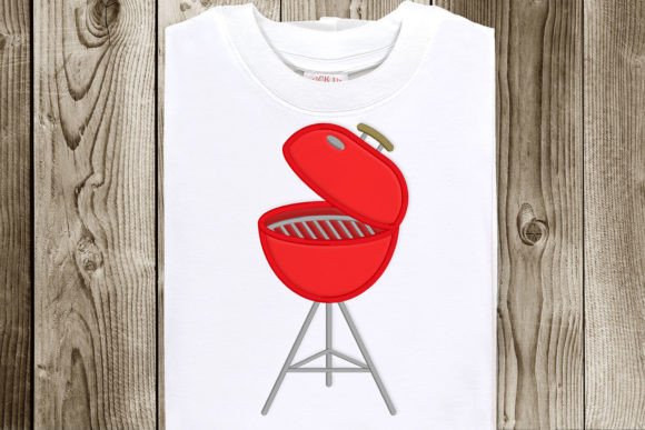 BBQ Charique Grill Applique