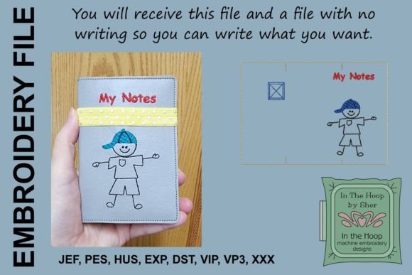 Boy Mini Composition Notebook Cover