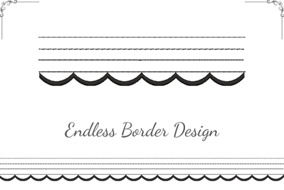 Cut Work Endless Border