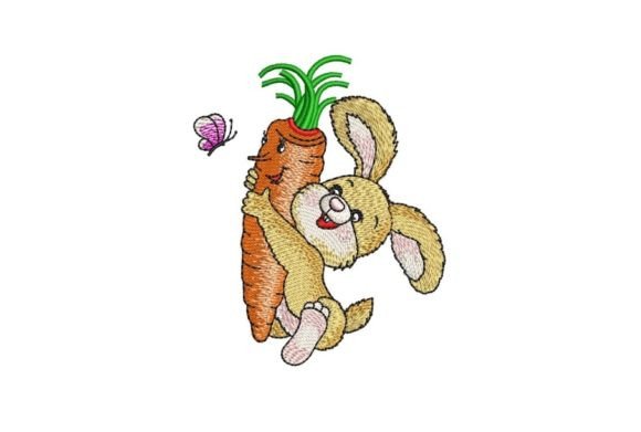 Easter Bunny with Carrot