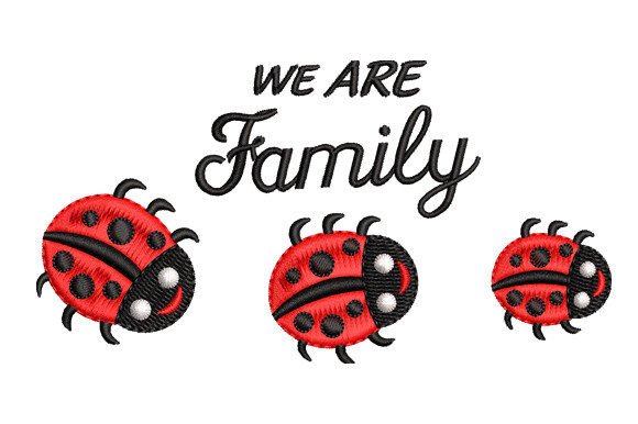 Lady Bug Family