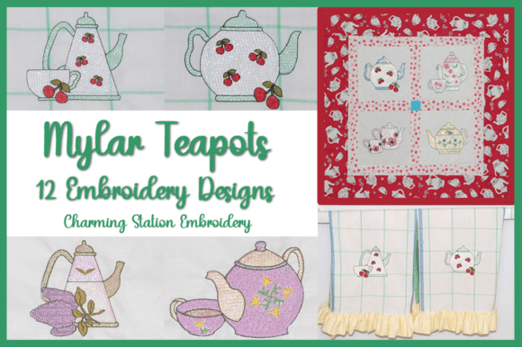 Mylar Teapots: Sparkle-Ready for Boutique Apparel