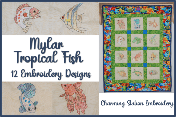 Mylar Tropical Fish: Bold, Bright & Booth-Ready